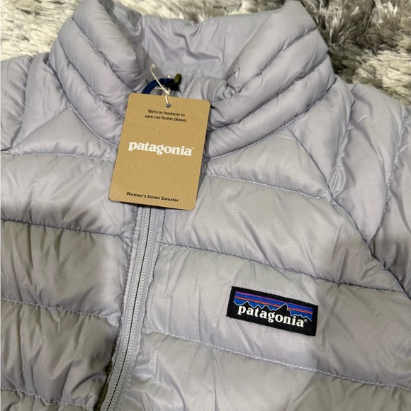 NWT Patagonia Women’s Herring Grey Down Sweater Jacket - Picture 6 of 11